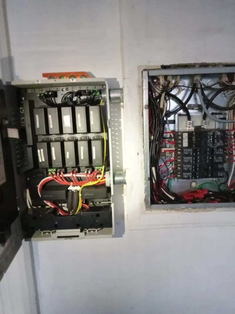 Electrical panel upgrade completed for Electrical Inspection in Benton